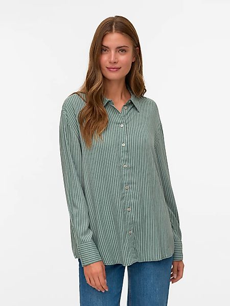 Vero Moda Langarmbluse "VMALICE LS SHIRT WVN GA NOOS" günstig online kaufen