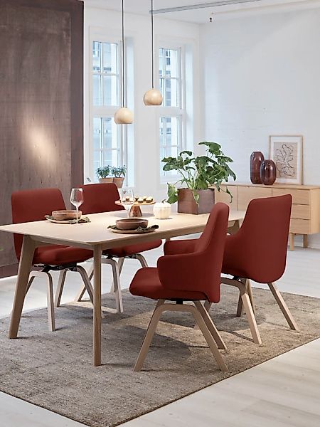 Stressless Polsterstuhl "Laurel", Microfaser DINAMICA, Low Back mit Armlehn günstig online kaufen