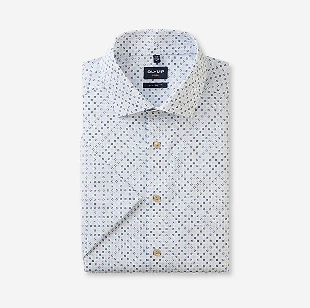 OLYMP Kurzarmhemd "Luxor modern fit", mit mehrfarbigen Druck günstig online kaufen