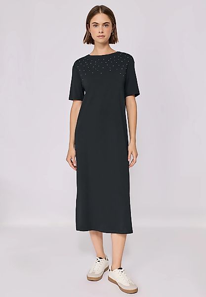 STREET ONE STUDIO Shirtkleid Ohne Taschen mit Rundhalsausschnitt günstig online kaufen