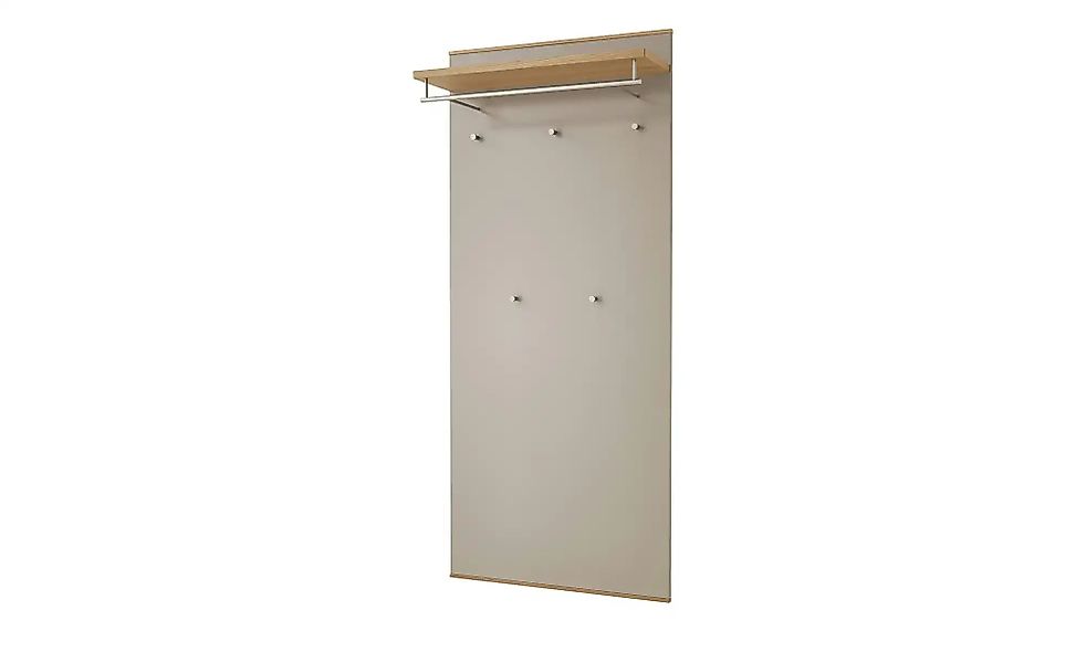 Garderobenpaneel  Longo ¦ beige ¦ Holzwerkstoff,Hartholz ¦ Maße (cm): B: 80 günstig online kaufen