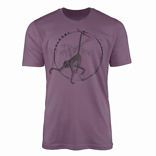 Sinus Art T-Shirt Evolution Herren T-Shirt Spinnenaffe günstig online kaufen