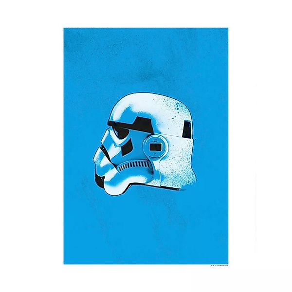 Komar Wandbild Star Wars Classic Helmets Stormtroo Star Wars B/L: ca. 30x40 günstig online kaufen