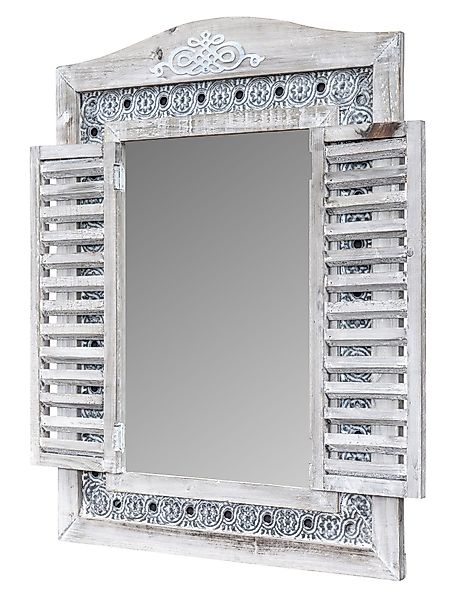 Levandeo® Wandspiegel, Wandspiegel Spiegel Fenster H73cm günstig online kaufen