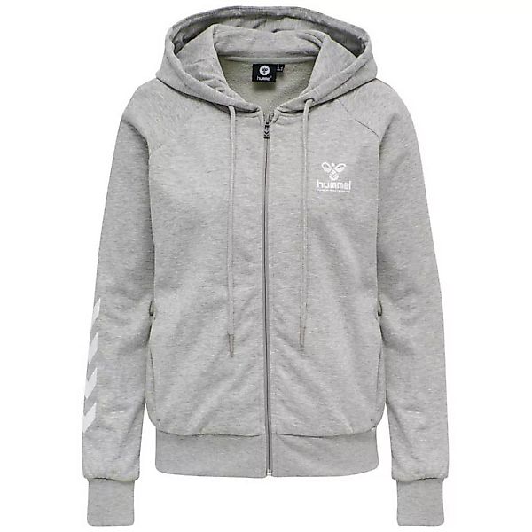 Hummel Noni Sweatshirt Mit Reißverschluss S Grey Melange günstig online kaufen