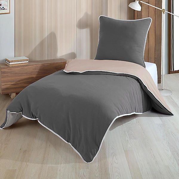 TRAUMSCHLAF Bettwäsche Lunara, Renforce, 2 teilig, günstig online kaufen