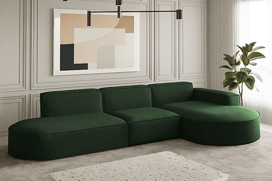 Fun Möbel Ecksofa Ecksofa Designersofa PALMA günstig online kaufen