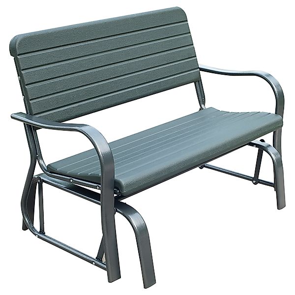 Outsunny Schaukelbank für den Garten  Metall Gartenbank Gartenschaukel, 2-S günstig online kaufen