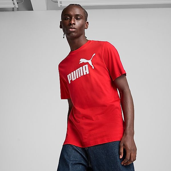 PUMA T-Shirt "ESS NO. 1 LOGO TEE" Regular Fit, Rundhalsausschnitt, Kurzarm günstig online kaufen