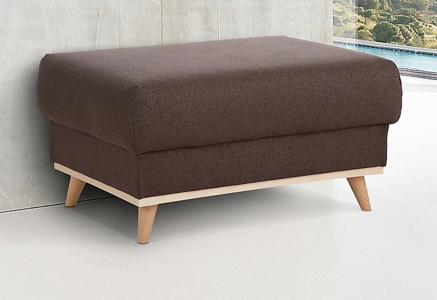 Home affaire Hocker "Edina", im skandinavischem Stil günstig online kaufen