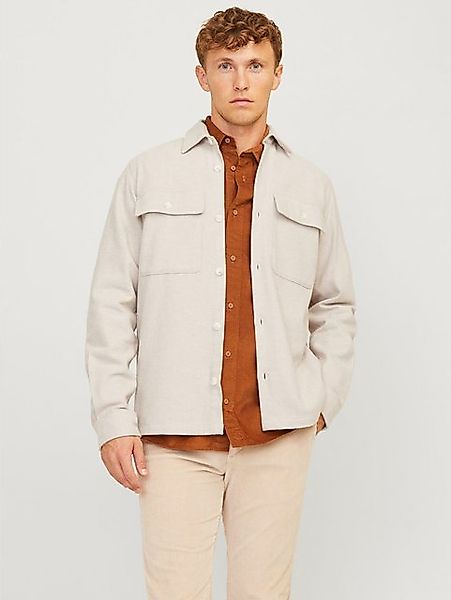 Jack & Jones Langarmhemd JPRRAYMOND MELANGE SOLID LS OVERSHIRT SN günstig online kaufen