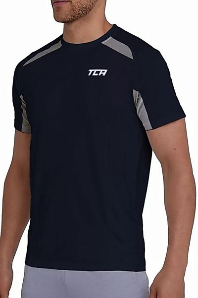 TCA T-Shirt TCA Herren Quickdry Sportshirt - Dunkelblau (1-tlg) günstig online kaufen