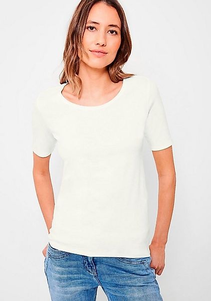 CECIL T-Shirt Style LENA mit Rundhalsausschnitt günstig online kaufen