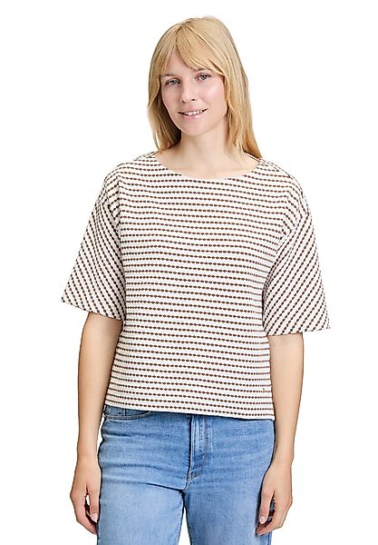 Betty&Co Kurzarmshirt "Damen Sweatpullover mit Rundhalsausschnitt" 1 Stk. t günstig online kaufen