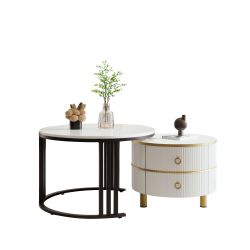 Merax Couchtisch Set aus Holz mit günstig online kaufen