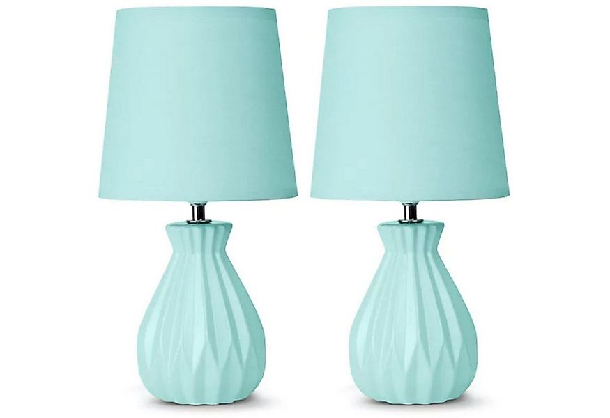 KONSIMO® Tischleuchte SOTER Tischleuchten 2 Stück, ohne Leuchtmittel, E14, günstig online kaufen