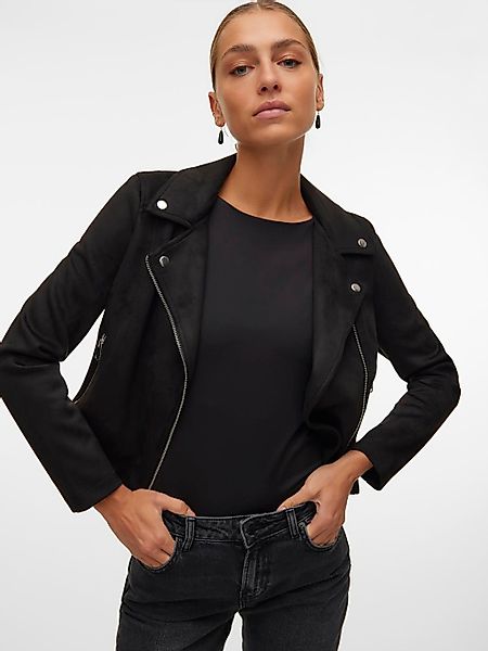 Vero Moda Lederimitatjacke "VMJOSE SHORT FAUX SUEDE JACKET GA NOOS", mit as günstig online kaufen