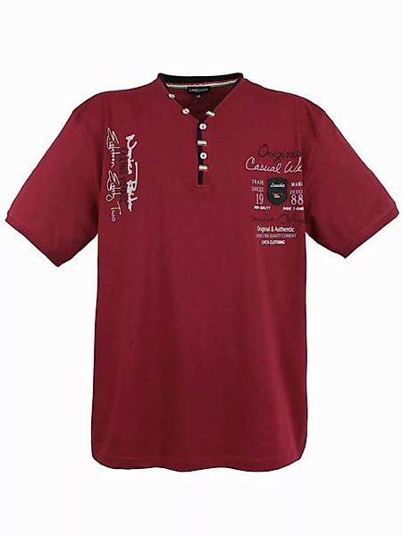 Lavecchia T-Shirt Lavecchia Herren T-Shirt LV-2042 Bordeaux 8XL Herrenshirt günstig online kaufen