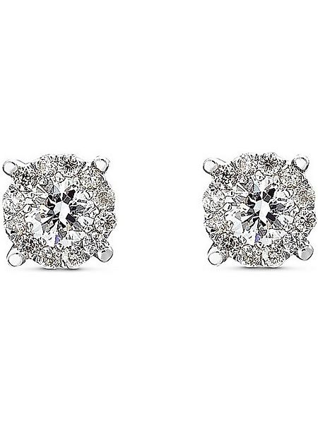 CHRIST Paar Ohrstecker CHRIST Damen-Ohrstecker 585er Weißgold 26 Diamant günstig online kaufen