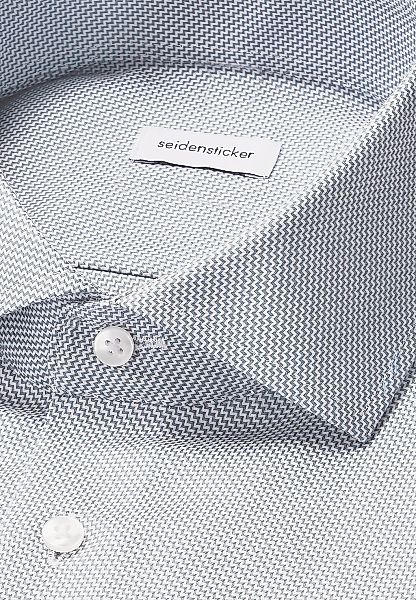 seidensticker Businesshemd "Schwarze Rose", Slim 1/1 Kentkragen Struktur günstig online kaufen