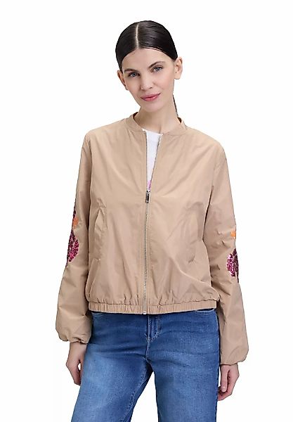 Cartoon Jackenblazer Cartoon Blouson mit Pailletten Pailletten günstig online kaufen