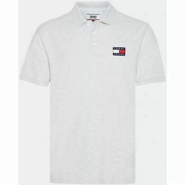 Tommy Hilfiger  T-Shirts & Poloshirts DM0DM07456 BADGE POLO-PPP PALE GREY H günstig online kaufen