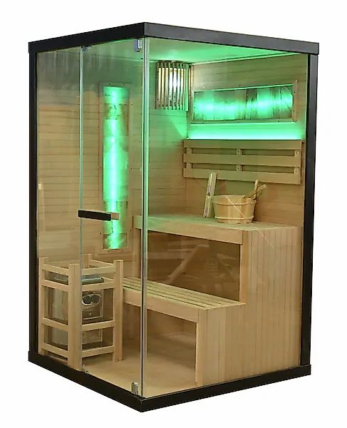 Sanotechnik Sauna »LUXOR 1« inkl. Salzsteine und Saunaofen günstig online kaufen