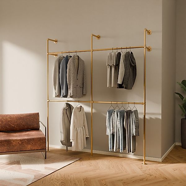 pamo. design Kleiderständer KIM DOUBLE Industrial günstig online kaufen