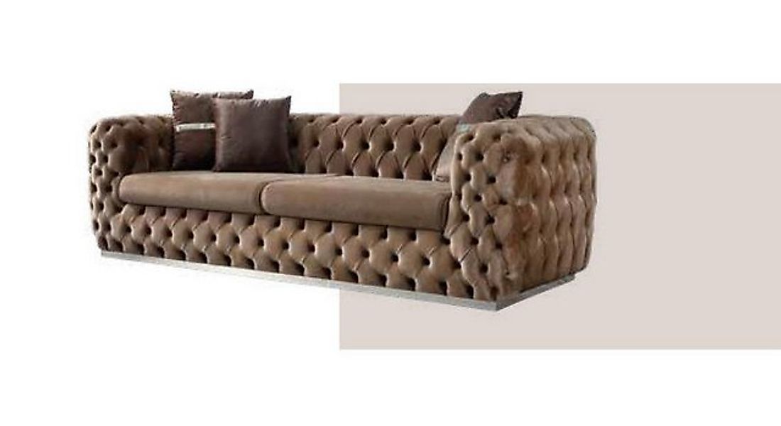 Xlmoebel Sofa Luxuriöses Wohnzimmer-Sofa in modernem Stil mit drei Sitzen i günstig online kaufen