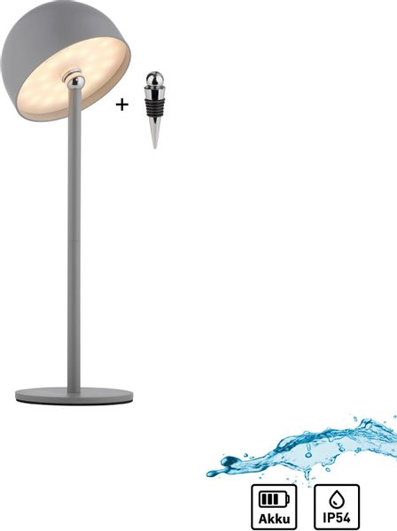 my home Tischleuchte »Akku Tischleuchte Hesper Indoor Outdoor, magnetischer günstig online kaufen