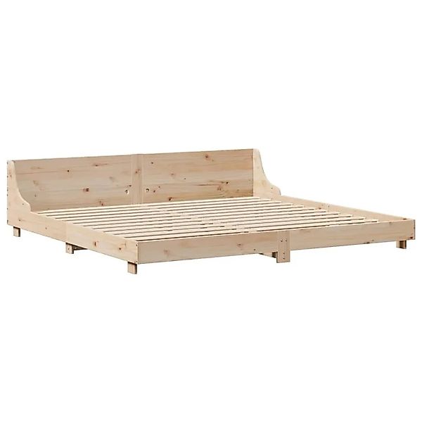 vidaXL Massivholzbett ohne Matratze 200x200 cm Kiefer 3302267 günstig online kaufen