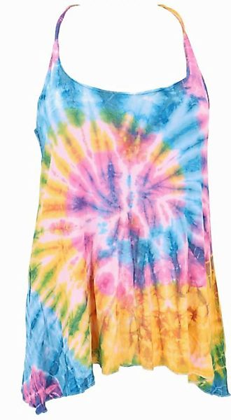 Guru-Shop T-Shirt Sommerliches Boho Batik Top, Unikat lockeres.. Hippie, al günstig online kaufen