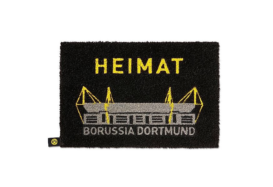 BVB Fußmatte BVB-Fußmatte, rechteckig, Höhe: 2 mm günstig online kaufen