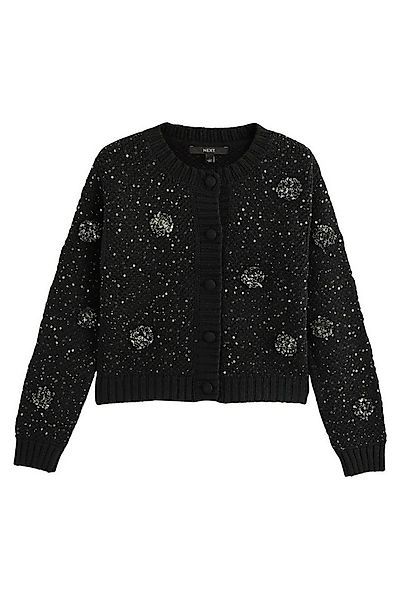 Next Strickjacke Strickjacke mit Paillettenverzierung (1-tlg) günstig online kaufen