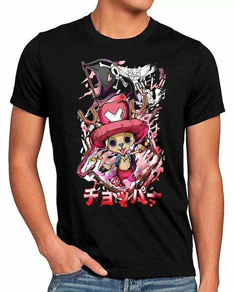 style3 Print-Shirt Herren T-Shirt Tony Tony Chopper japan anime luffy manga günstig online kaufen