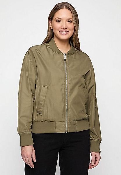 COVERED Bomberjacke Bonnie L60374CO Reißverschlusstasche Ärmel, Rippstehkra günstig online kaufen