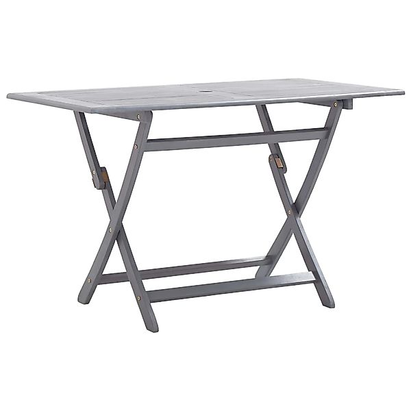 vidaXL Klappbarer Gartentisch 120 x 70 x 75 cm Massivholz Akazie 46331 günstig online kaufen