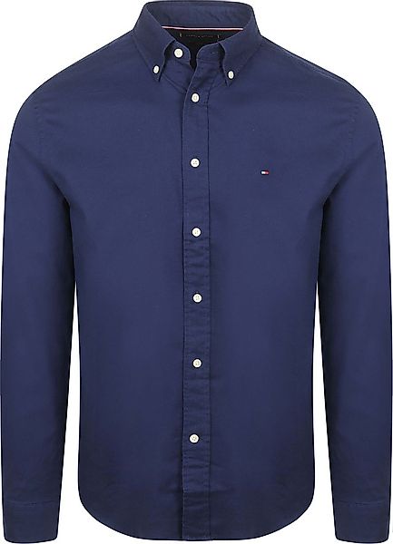 Tommy Hilfiger Flanell Hemd Navy - Größe M günstig online kaufen