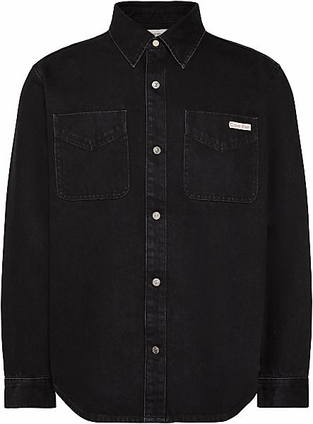 Calvin Klein Jeans Jeanshemd "90S BLACK STONE" Regular fit mit aufgesetzten günstig online kaufen