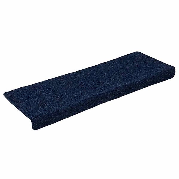 vidaXL Stufenmatten Selbstklebend 30 Stk 65x21x4 cm Marineblau Rechteckiger günstig online kaufen