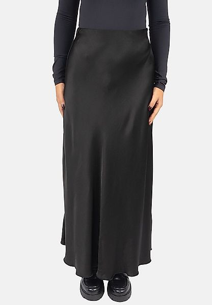 Seasons of April A-Linien-Rock LILLY SATIN Damen Satin Midi Rock One-Size günstig online kaufen