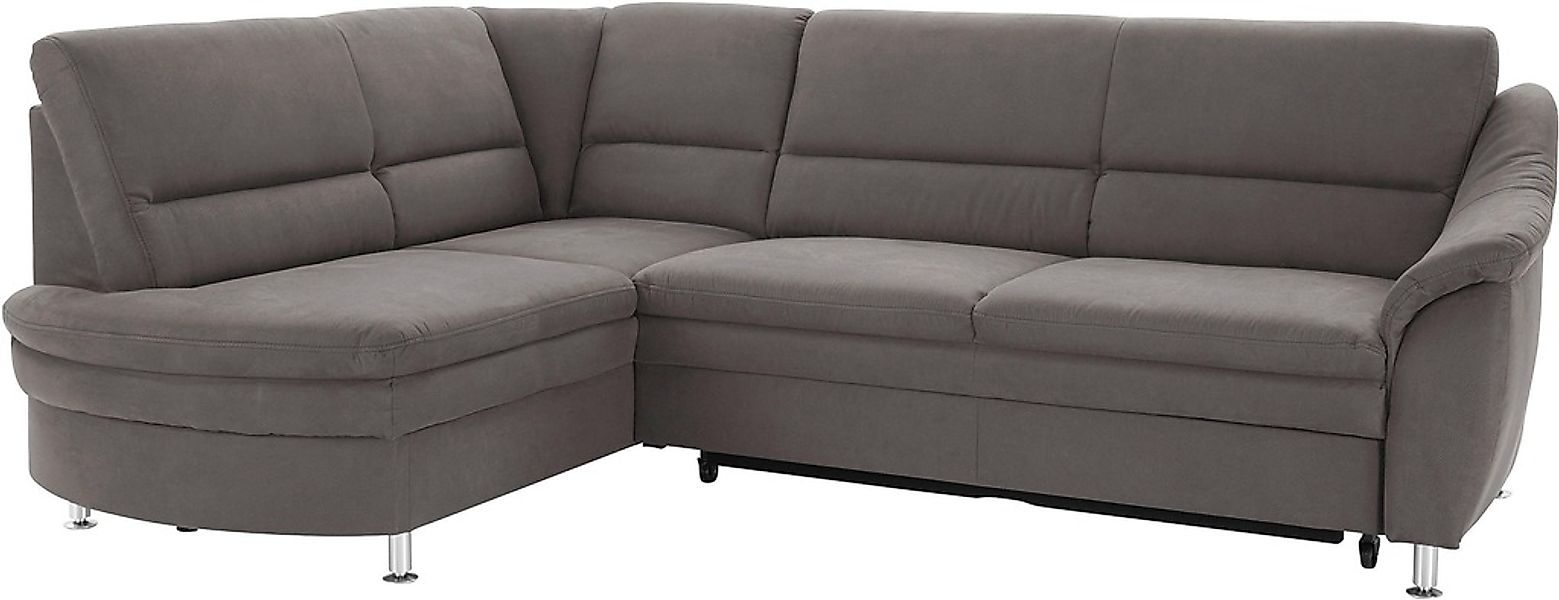 sit&more Ecksofa »Cardoso L-Form«, mit Federkern, wahlweise mit Bettfunktio günstig online kaufen