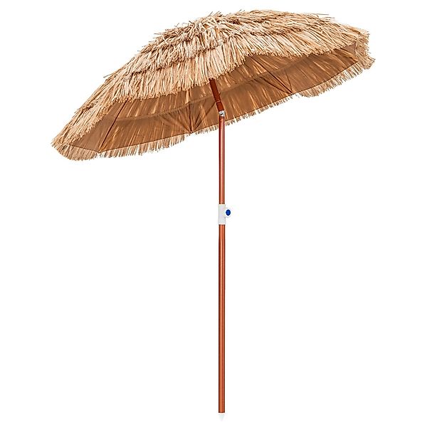 COSTWAY Sonnenschirm Hawaii um 40° kippbar, günstig online kaufen