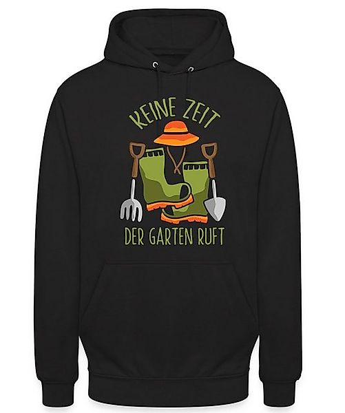 Quattro Formatee Kapuzenpullover Der Garten Ruft - Pflanze Gärtner Hobbygär günstig online kaufen