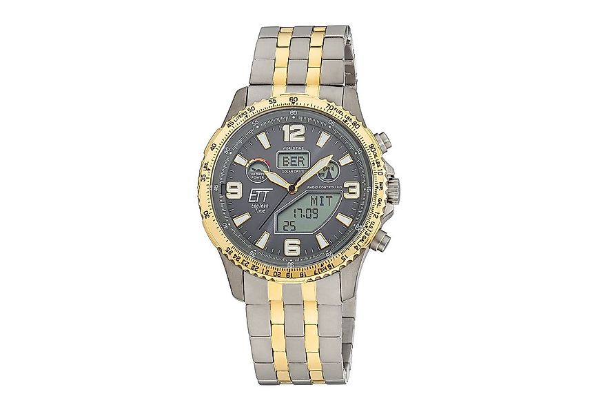 ETT Funkchronograph Professional World Timer EGT-11722-52M, Armbanduhr, Sol günstig online kaufen