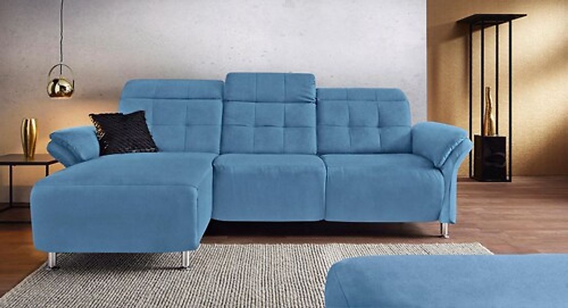 Home affaire Ecksofa »Manhattan L-Form« 2 Sitze mit elektrischer Relaxfunkt günstig online kaufen