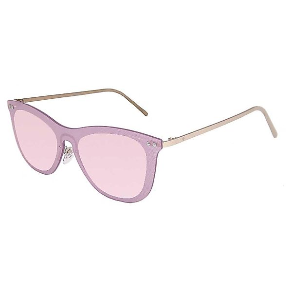 Lenoir Eyewear Saint Tropez Sonnenbrille CAT3 Space Flat Revo Pink Lens Wit günstig online kaufen