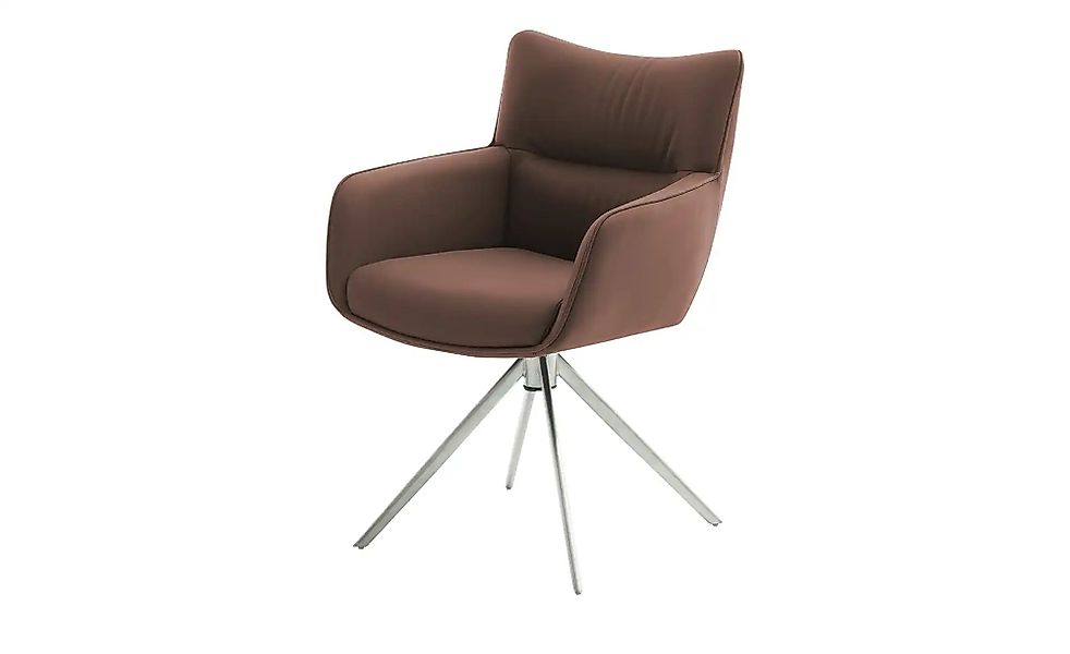 Armlehnstuhl  drehbar Remona ¦ braun ¦ Maße (cm): B: 61 H: 88 T: 62.0 Stühl günstig online kaufen