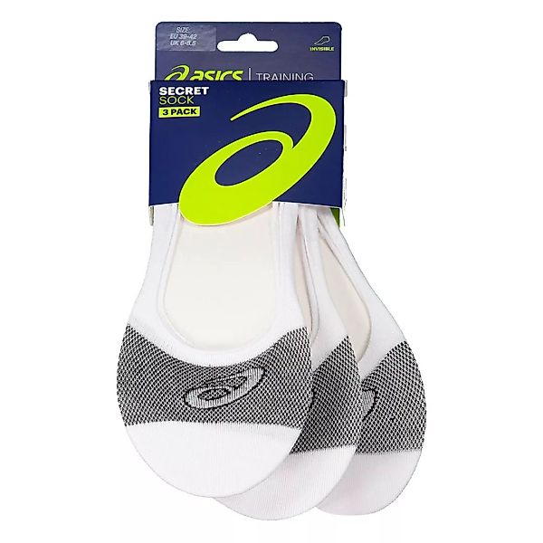 Asics Secret Socken 3 Paare EU 39-42 Brilliant White günstig online kaufen