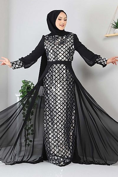 MODAMİHRAM Abendkleid Chiffon Abendkleid mit Rüschen - Elbise günstig online kaufen
